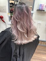 カット ハウス ボブ CUT HOUSE BOB&nbsp;色落ちも可愛いピンクルーツカラー♪