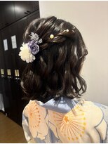 ヴァンシィー(VANCY)&nbsp;浴衣ヘアアレンジ