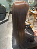 乾かすだけでまとまる 髪質改善ロング