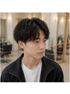 アースオーセンティック 小平店(EARTH Authentic) センターパートニュアンスパーマ