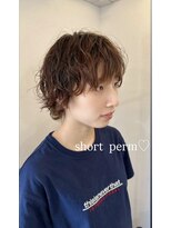 ラカットゾーン(la kutt zone)&nbsp;ショートパーマ