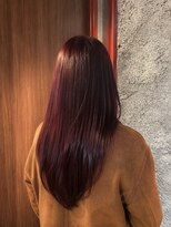ブロック ジャポン(bloc japon)&nbsp;深みのある赤と、 柔らかく落ちるストレート