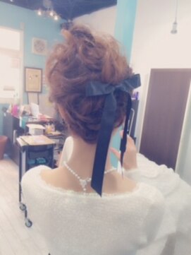 コティー ヘアアンドビューティー(Cottie HAIR&BEAUTY) 編み込みカチューシャＭＩＸカール♪