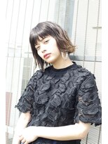 レンジシ オモテサンドウ(RENJISHI omotesando) 大人可愛い外ハネボブ　