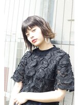 レンジシアオヤマ(RENJISHI AOYAMA) 大人可愛い外ハネボブ