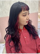リー 梅田(Lee)&nbsp;Lee梅田★インナーカラー×黒髪ロング