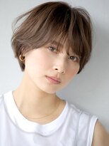 アビエクレール 河内花園(abije claire)&nbsp;分け目をつけない大人ショート★20代30代50代 髪質改善