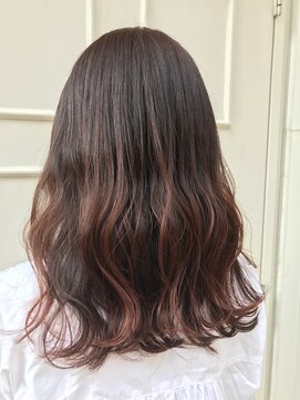 ヘアー ブランコ(hair Blanco) ブラウンレッド