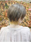 ショートカット×インナーカラー