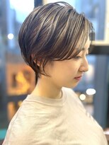 ヌード(NUDE)&nbsp;「NUDE」#大人ガーリー シースルー前髪 前下りショート