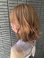 シャムオーツー 国分寺(CHAM:O2)&nbsp;ミルクティーべジュ/外ハネボブ/ケアブリーチ