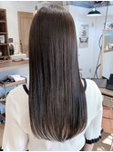 ミディアムストレート/30代、40代、50代、銀座】