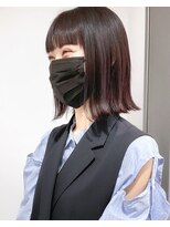 ゴーズゴードットビー 吉祥寺(go s go .b)&nbsp;ラベンダーピンク外ハネボブ