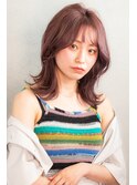 韓国風シースルーバング