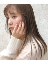 ハイプ(HYPE)&nbsp;【藤沢/辻堂】ベージュ/ブリーチ無しカラー/顔まわりレイヤー