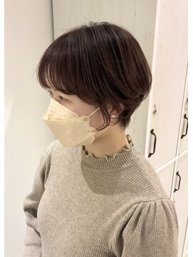 フィゼル あべのルシアス店(Aujua fizelle) 可愛さ抜群コンパクトショート＊井上慶太