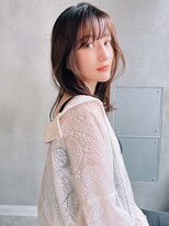 【ARTE表参道/青山】小顔レイヤー×シアベージュ