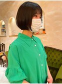 ミニボブ　大人ボブ　前上がりボブ　銀座日比谷有楽町20代30代