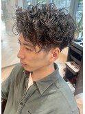 仙台メンズカット 波巻きパーマツイストスパイラル