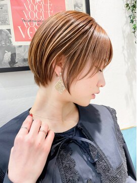 ロンドホットリップ 立川(Lond hot lip) 【北原翔】ショート/顔まわり/丸み/マッシュ/縮毛矯正/前髪/立川