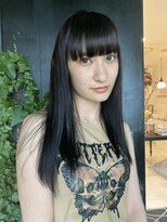 グリフィカ(grifica)&nbsp;ワイドバングと寒色ブラック