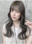 ちょうど良い◎くすみ感と透明感の共存シアーグレージュ☆