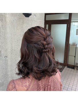 ヘアーランプ(hair Lamp) ハーフアップ