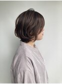 カールショートボブ