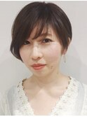ショートヘア/ハンサムショート/ショートパーマ