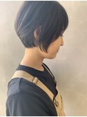 丸みショートボブ