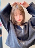 フェイスレイヤーカット*レイヤーカット*ブリーチ*ダブルカラー