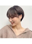 小顔ショート/マッシュショート/似合わせカット/ショートヘア