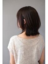 ジーニー(GeeNY)&nbsp;切りっぱなしくびれボブヘア