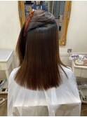 髪質改善 縮毛矯正 美髪ストレート二子玉川用賀