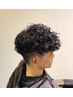 【人気No1☆】ツイスパorスパイラルパーマ+メンズカット＋眉毛カット