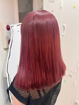ナンバー ユアイロ 川崎(N° uairo)&nbsp;【末安】ワインレッド/大人かわいい/ケアブリーチ/髪質改善/艶髪