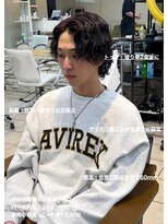 ディータ(Dita)&nbsp;波巻きサーフカールウルフパーマ大宮メンズカットパーマ美容室