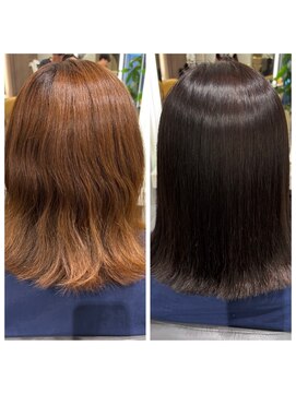 アロン(Allons Ginza) 【髪質改善】酸性ストレート/銀座