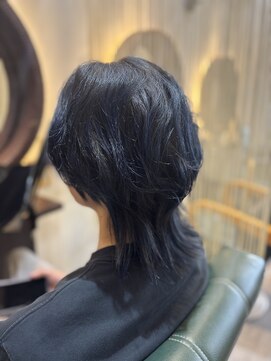 ルプス ヘアーアンドメイク(LUPUS HAIR&MAKE) メンズウルフ×ブルーブラック