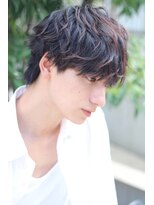 リークフー(Ree cu fuu) スパイラルパーマシースルーマッシュ韓国マッシュダウンパーマ