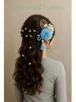 プレナ(hair make Purena)&nbsp;華やかな中に大人な一面も見れるヘアアレンジ