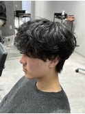 シャドウパーマルーズパーマ波巻きパーツイストスパイラルパーマ