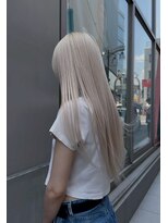 ラルム(ralme/sol)&nbsp;ホワイトベージュ/ブリーチ/ダブルカラー/髪質改善/立川