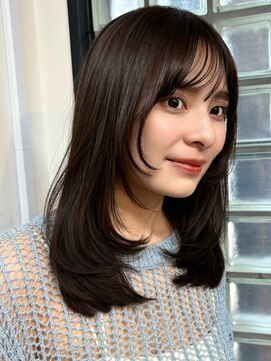 ガーデン 銀座(GARDEN) 顔周りレイヤーカット/前髪カット/似合わせカット/銀座駅/小顔