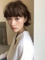 キース ヘアアンドメイク 恵比寿(kith. hair&make)&nbsp;透明感ショコラブラウン/レイヤーカット/外ハネ