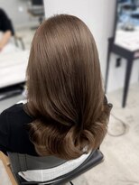 フォンズ(FONS)&nbsp;上品韓国ヘアチョコレートベージュ