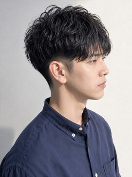 ヘイ 松本店(HEY) 【HEY 松本】メンズビジカジツーブロック×テクスチャーパーマ