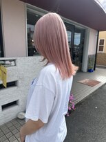 ウニレ バイ センス(unire by sense)&nbsp;【ブリーチ２回以上】薄めピンクベージュカラーが人気です！