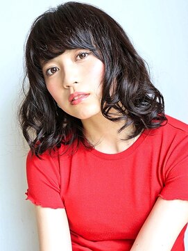 ヘアメイク フレンシア(hair make flencia) シャイニーアッシュパーマ