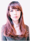 白石麻衣 ヘアスタイル ピンクカラーおすすめ